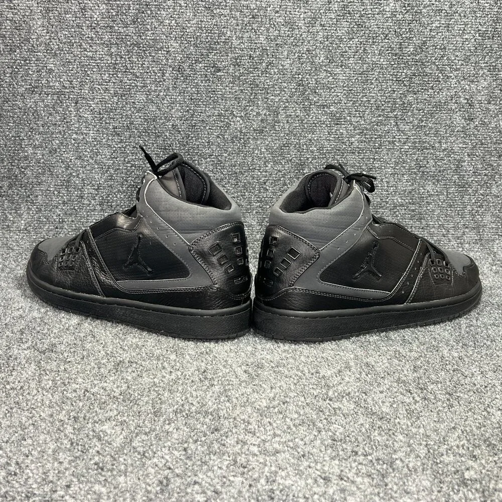 Air Jordan 1 Flight Shoes Men's Size 12 Black Grey Retro‎ Athletic Basketball
